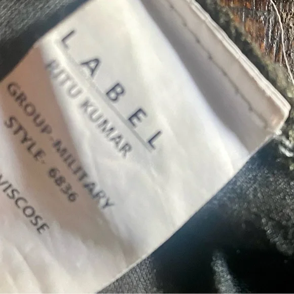 Ritu Kumar Label Camouflage Jogger Pants - Picture 9 of 12